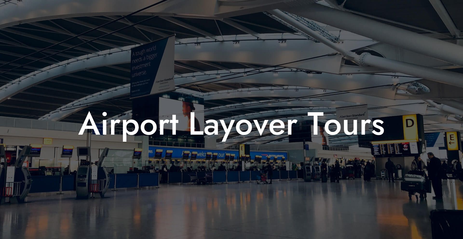 Airport Layover Tours