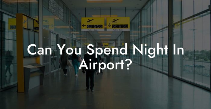 Can You Spend Night In Airport? - Airports Sleeping Pods