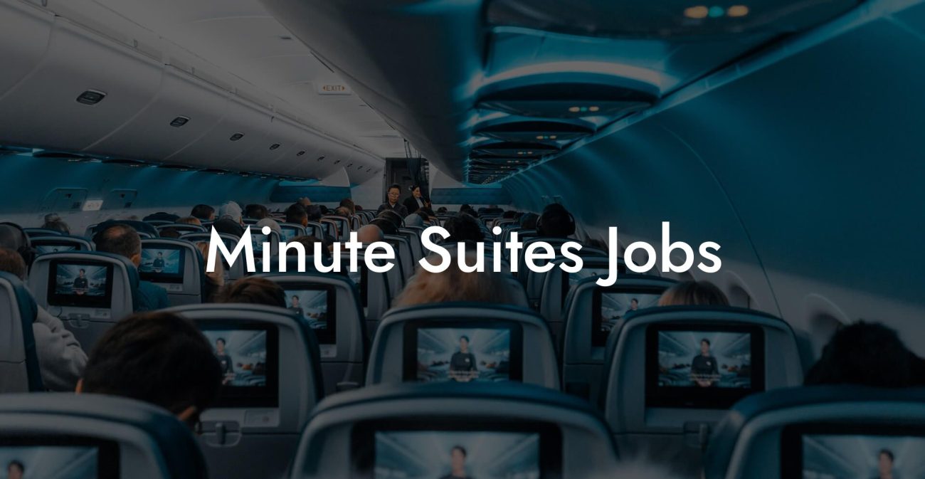Minute Suites Jobs