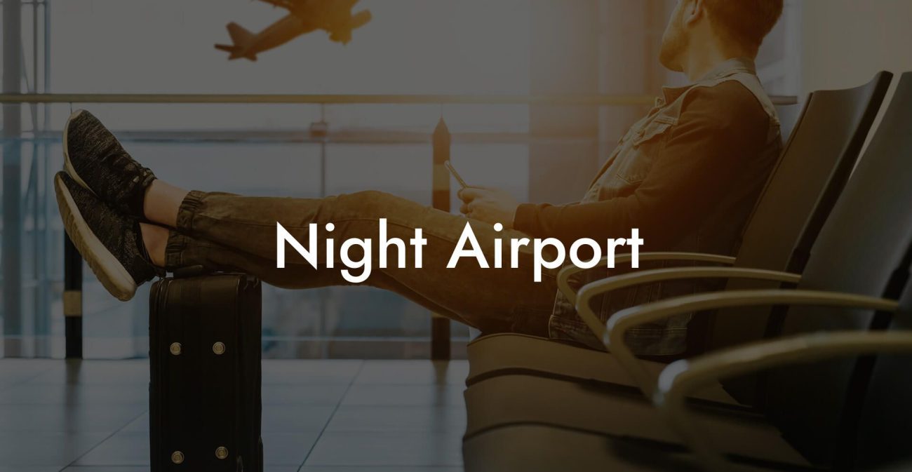 Night Airport