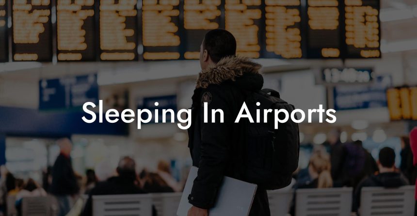 Sleeping In Airports - Airports Sleeping Pods