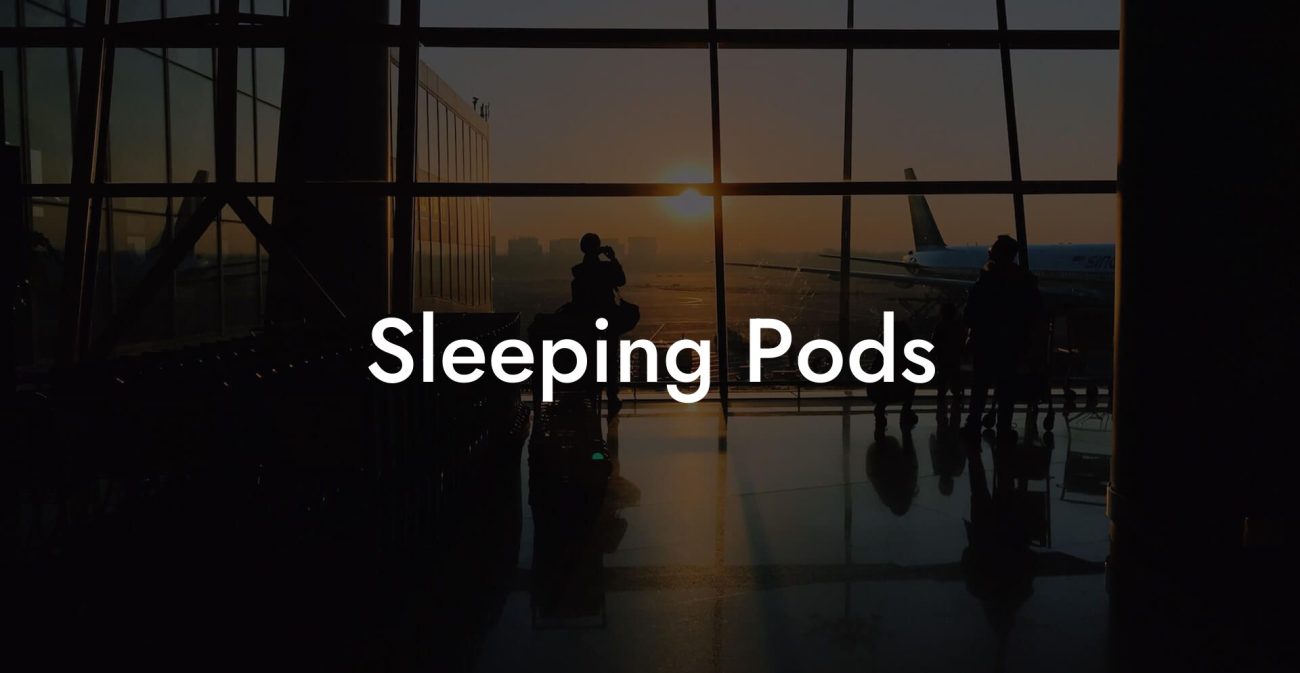 Sleeping Pods