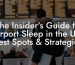 The Insider’s Guide to Airport Sleep in the US: Best Spots & Strategies